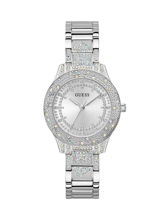GUESS Ladies Watch SHOOTING STAR SILVER TONE - GW0746L1