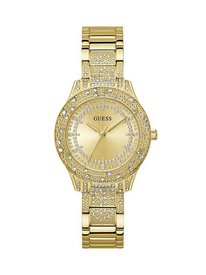 GUESS Ladies Watch SHOOTING STAR GOLD TONE - GW0746L2