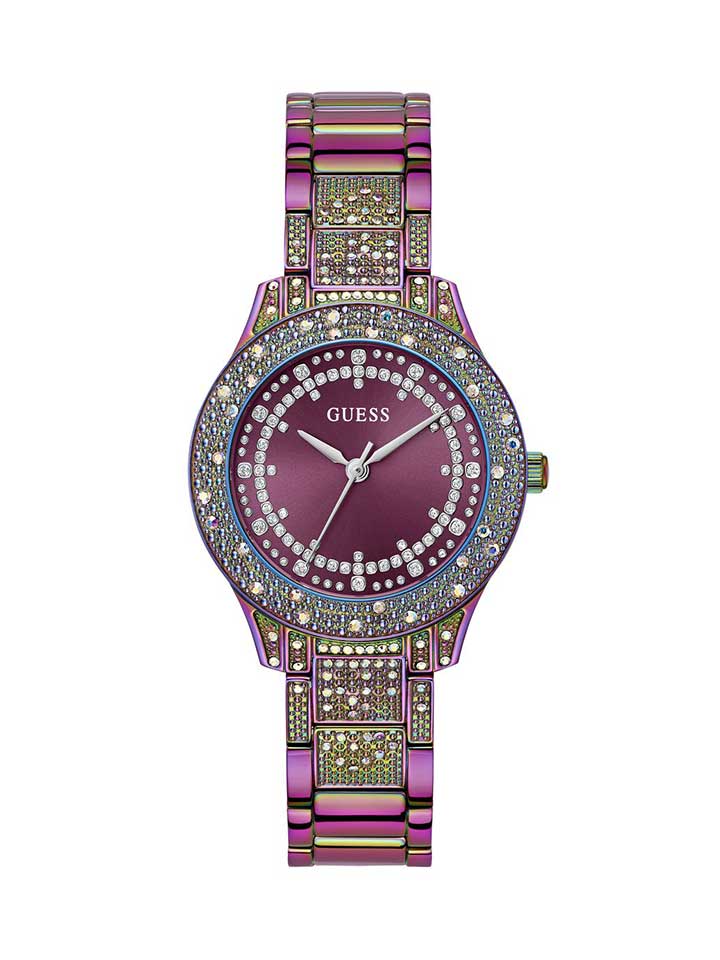 GUESS Ladies Watch SHOOTING STAR PURPLE - GW0746L3