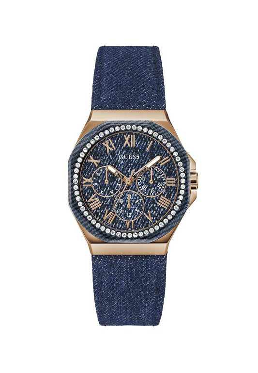 GUESS Ladies Watch GLAZE  BLUE - GW0753L5