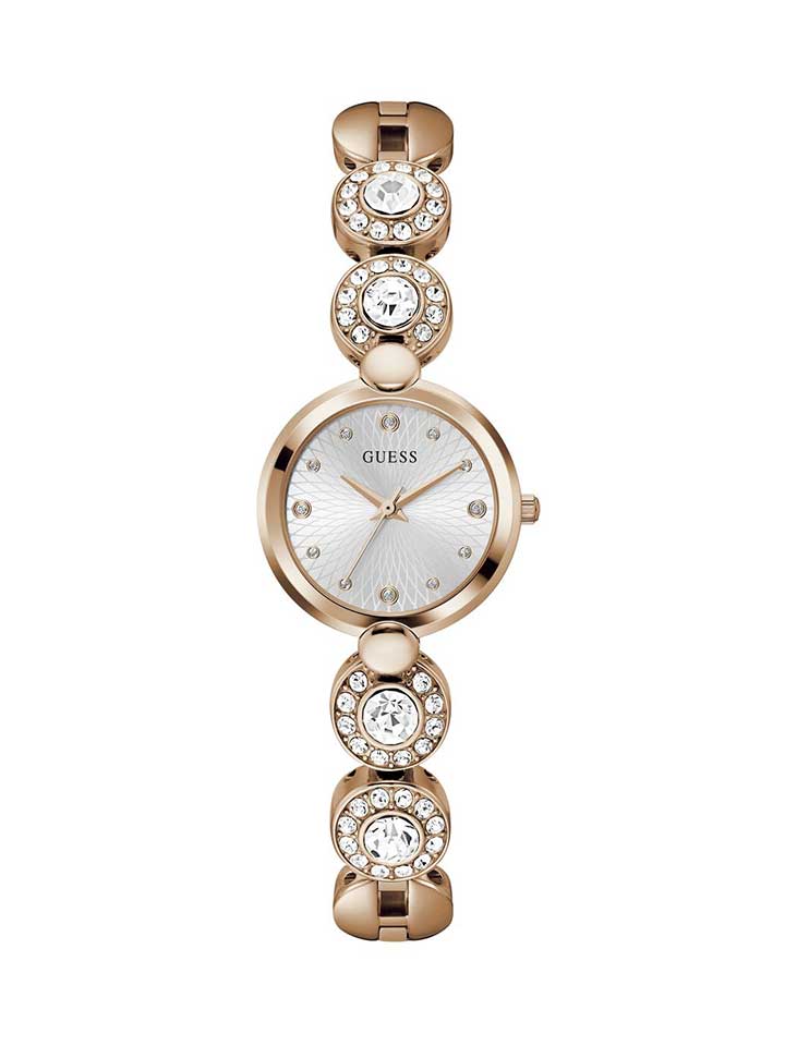 GUESS Ladies Watch STARDOM  ROSE GOLD TONE - GW0757L3