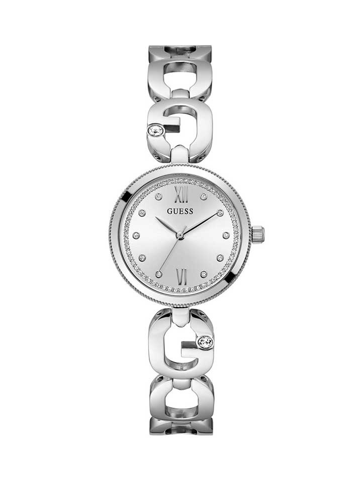 GUESS Ladies Watch EMPOWER  SILVER TONE - GW0759L1