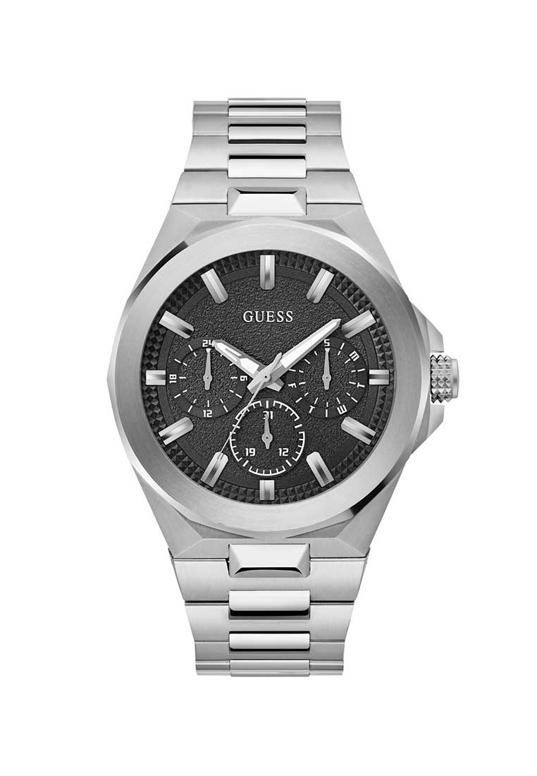 GUESS Gents Watch DASHBOARD SILVER TONE - GW0798G1