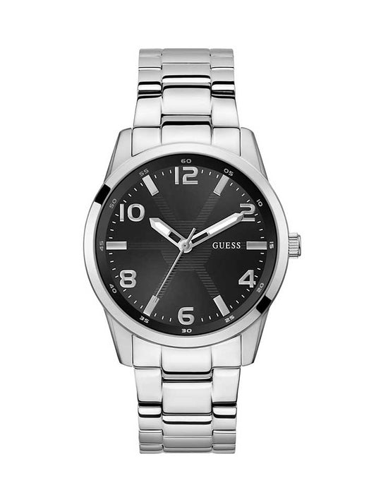 GUESS Gents Watch MONTE SILVER TONE - GW0804G2