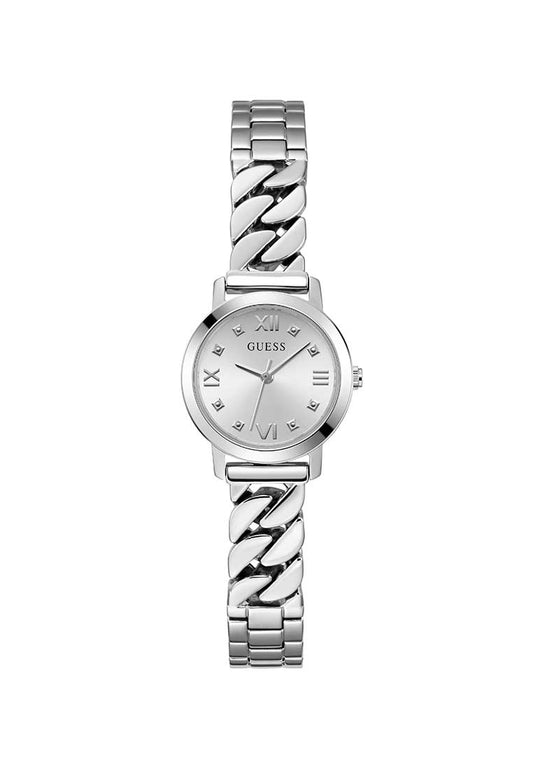 GUESS Ladies Watch CHIME SILVER TONE - GW0867L1
