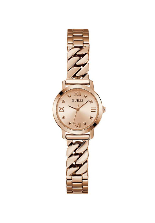 GUESS Ladies Watch CHIME ROSE GOLD TONE - GW0867L3