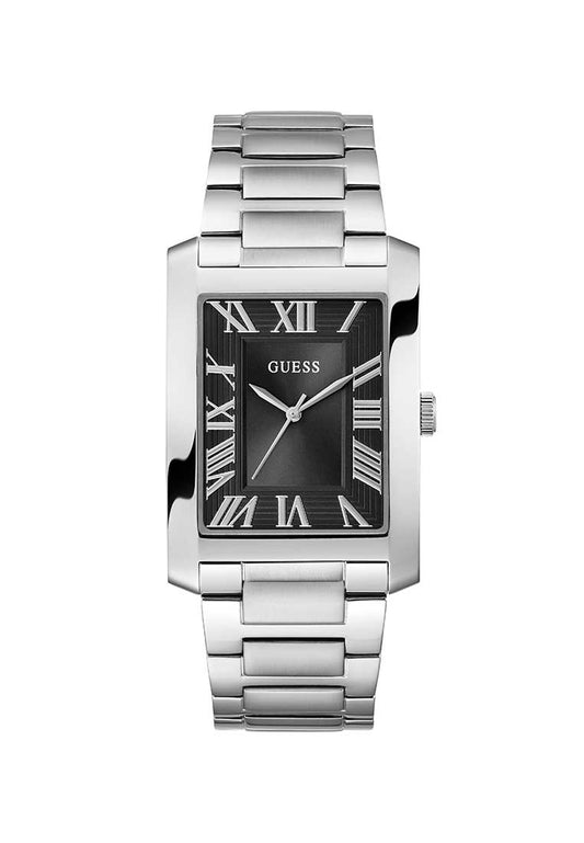 GUESS Gents Watch CLYDE SILVER TONE - GW0896G1