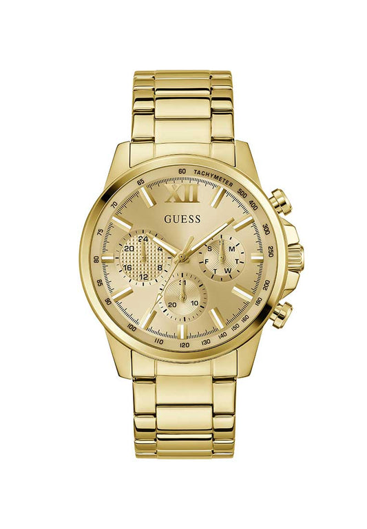 GUESS Gents Watch WALKER GOLD TONE - GW0900G2