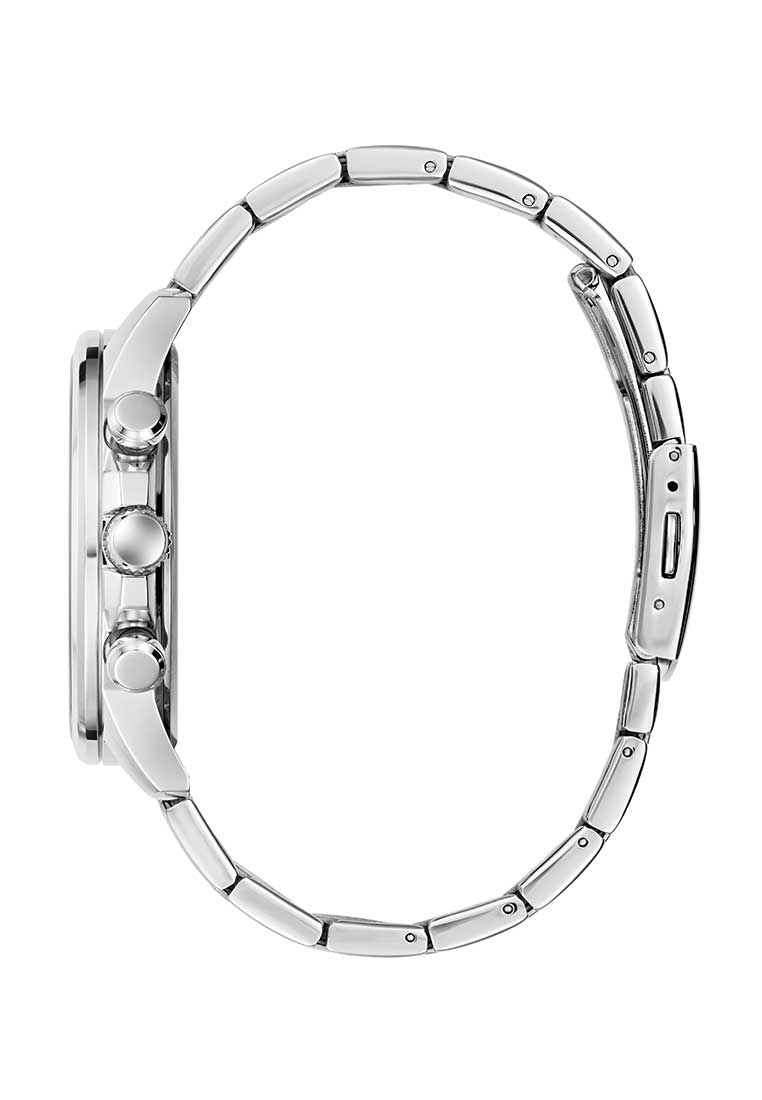 GUESS Gents Watch WALKER SILVER TONE - GW0900G4