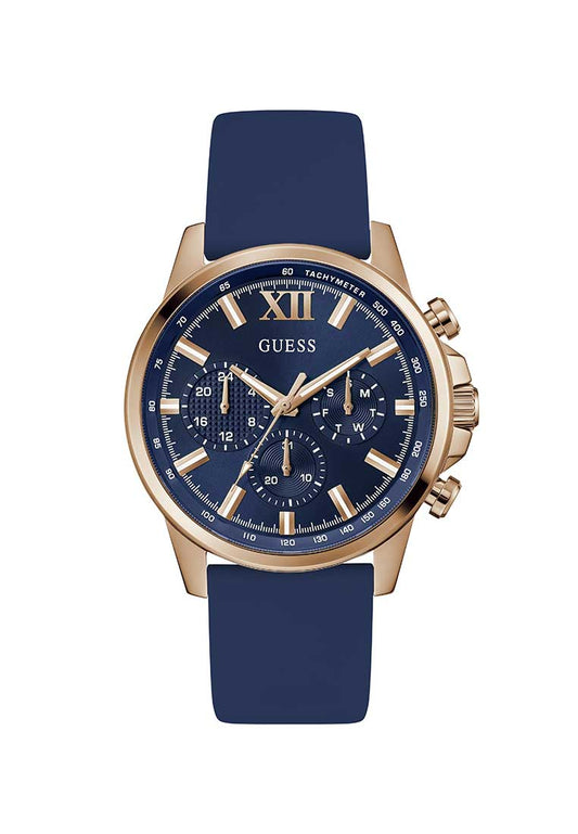 GUESS Gents Watch WALKER BLUE - GW0913G1