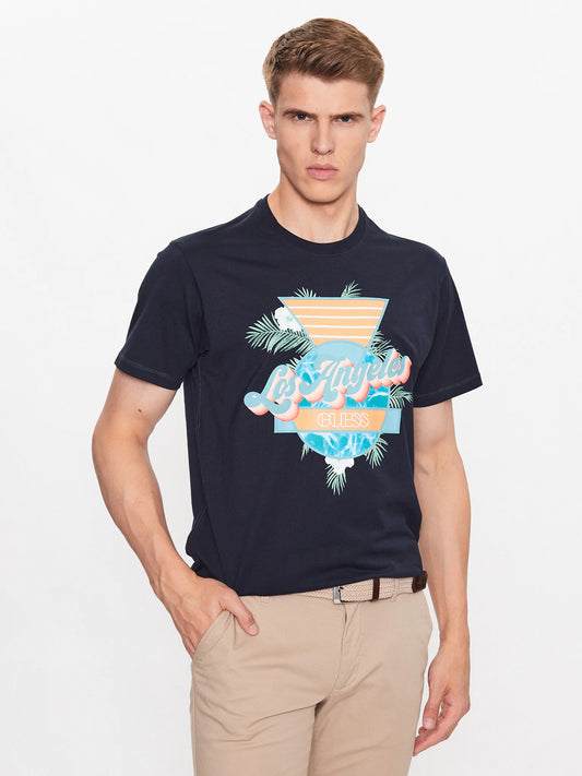 SS CN CALIFORNIA FLOWER TEE - M3YI67I3Z14