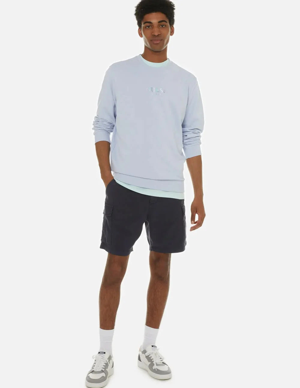 MULTICOLOR LOGO CN SWEATSHIRT - M4GQ09KBK32