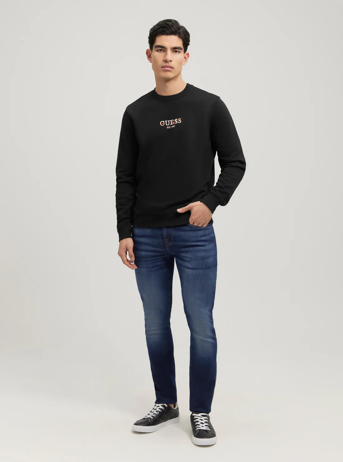 MULTICOLOR LOGO CN SWEATSHIRT - M4GQ09KBK32