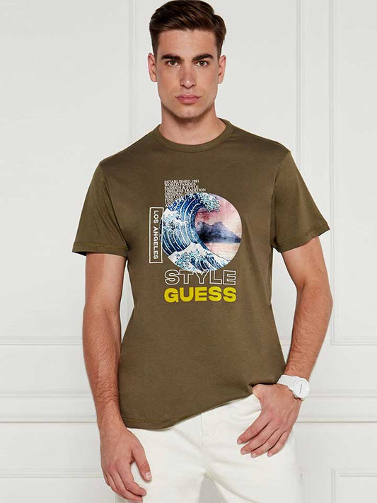 JAPANESE WAVE TEE - M4YI12I3Z14