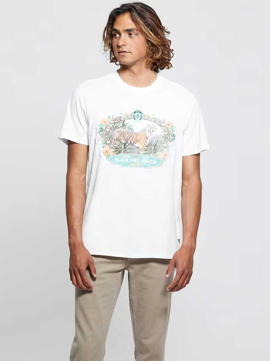 TIGER LABEL TEE - M4YI88K9RM1