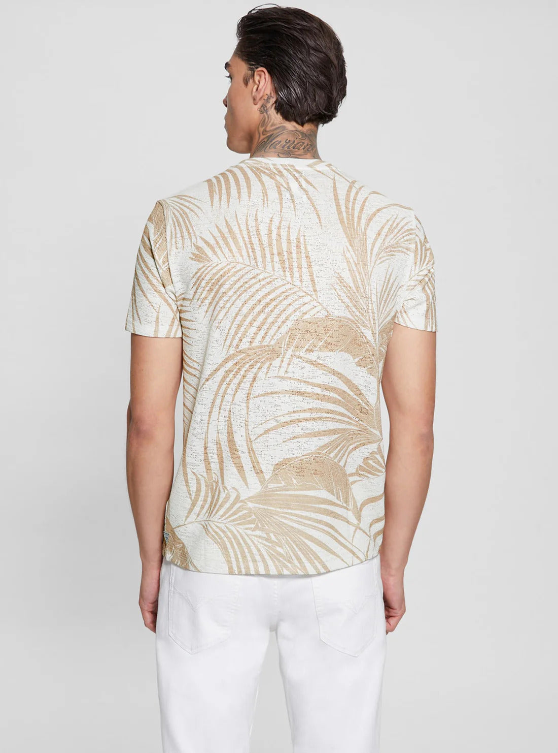 GAUZE BAJA PALM CREW - M4YP29KCA50