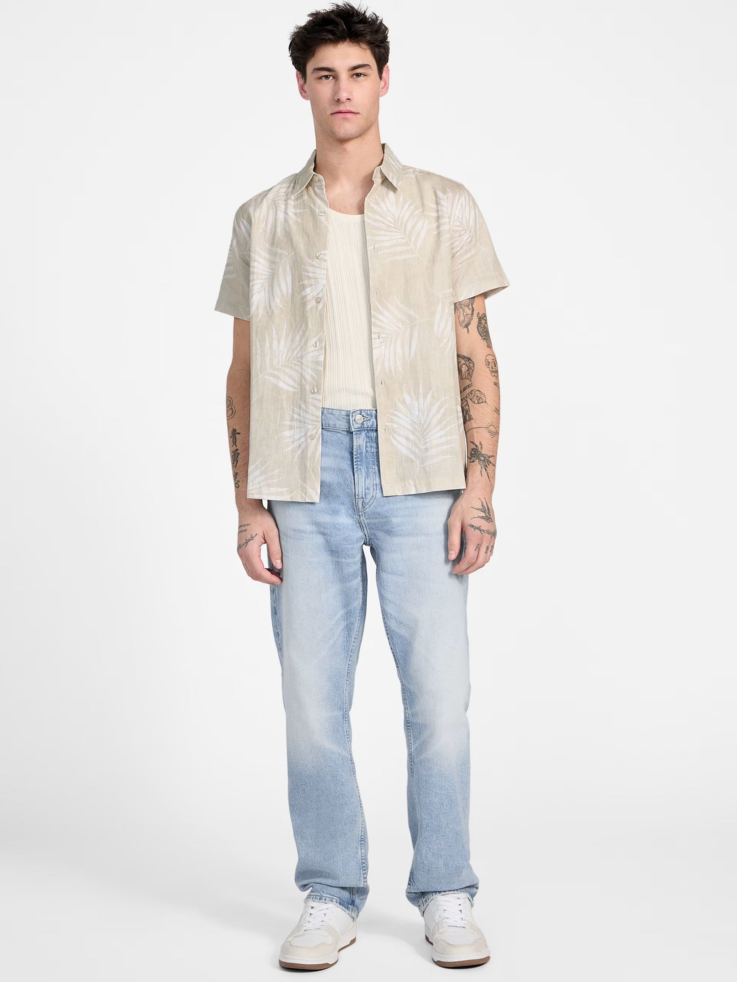 SLUB PALM SHIRT - M5GH68WH3A0
