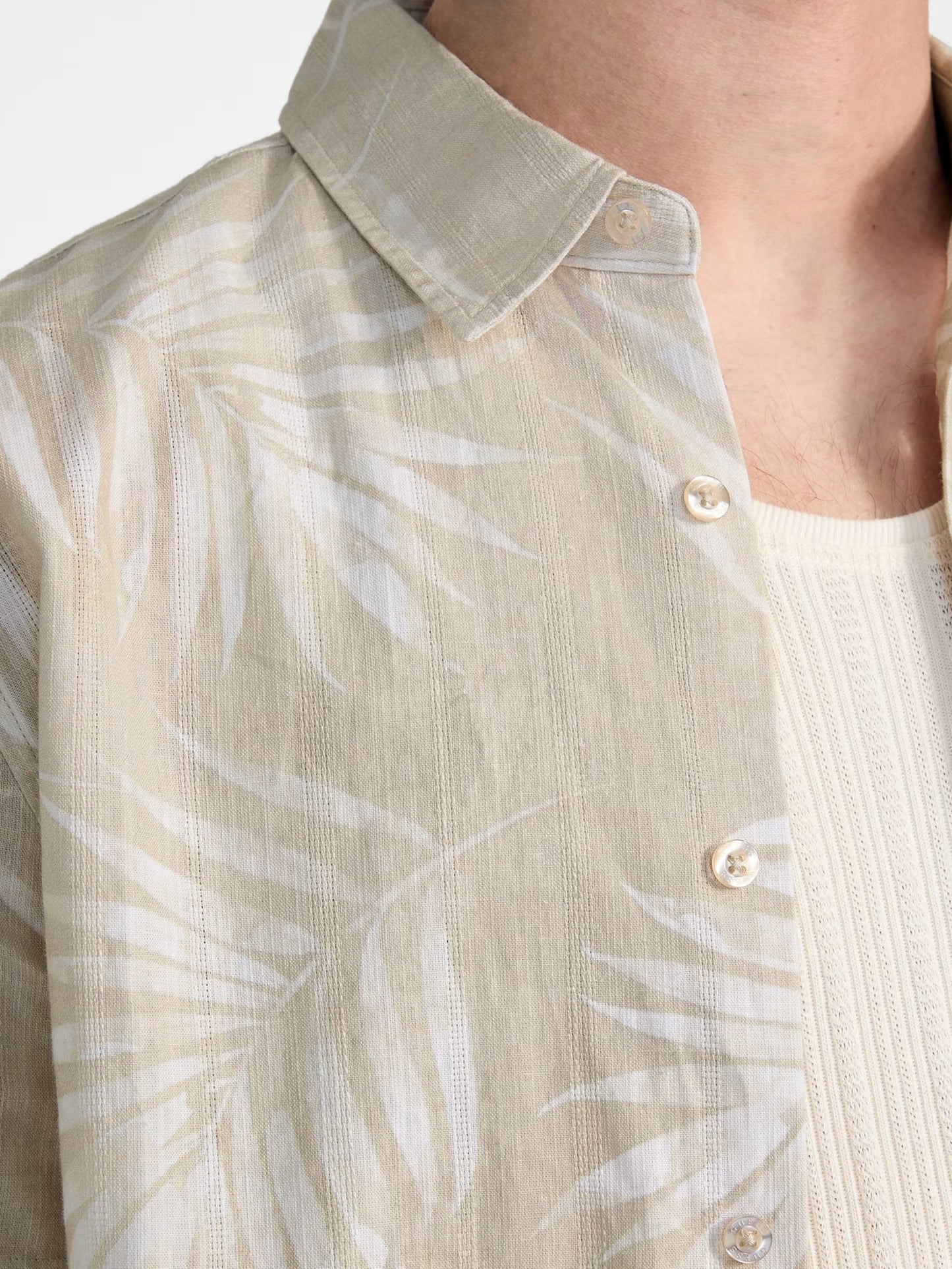 SLUB PALM SHIRT - M5GH68WH3A0