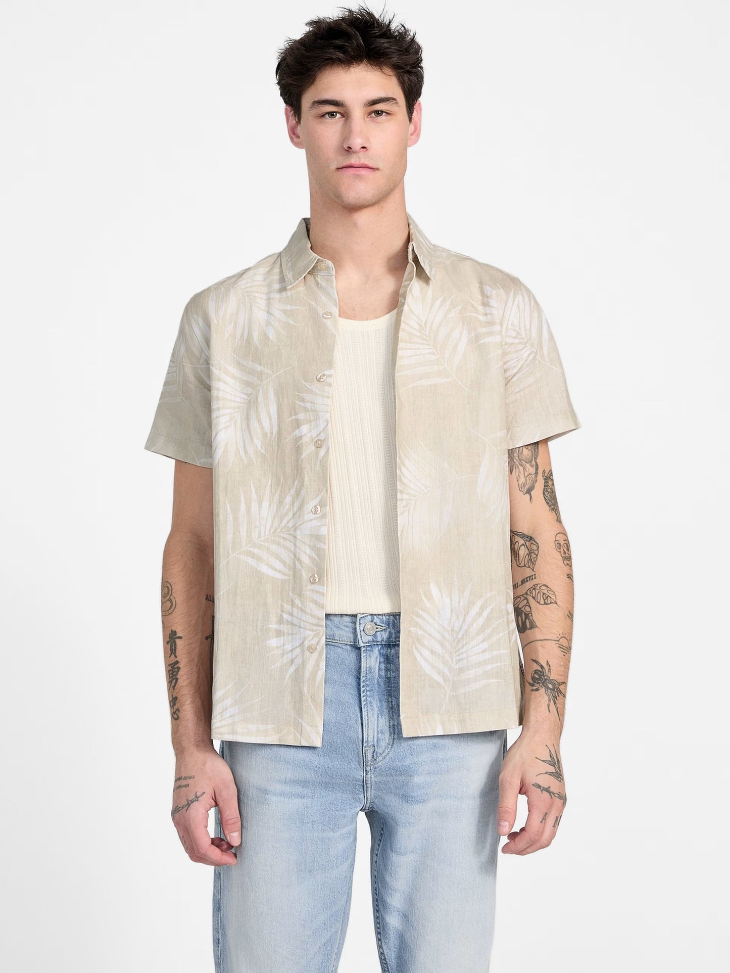 SLUB PALM SHIRT - M5GH68WH3A0
