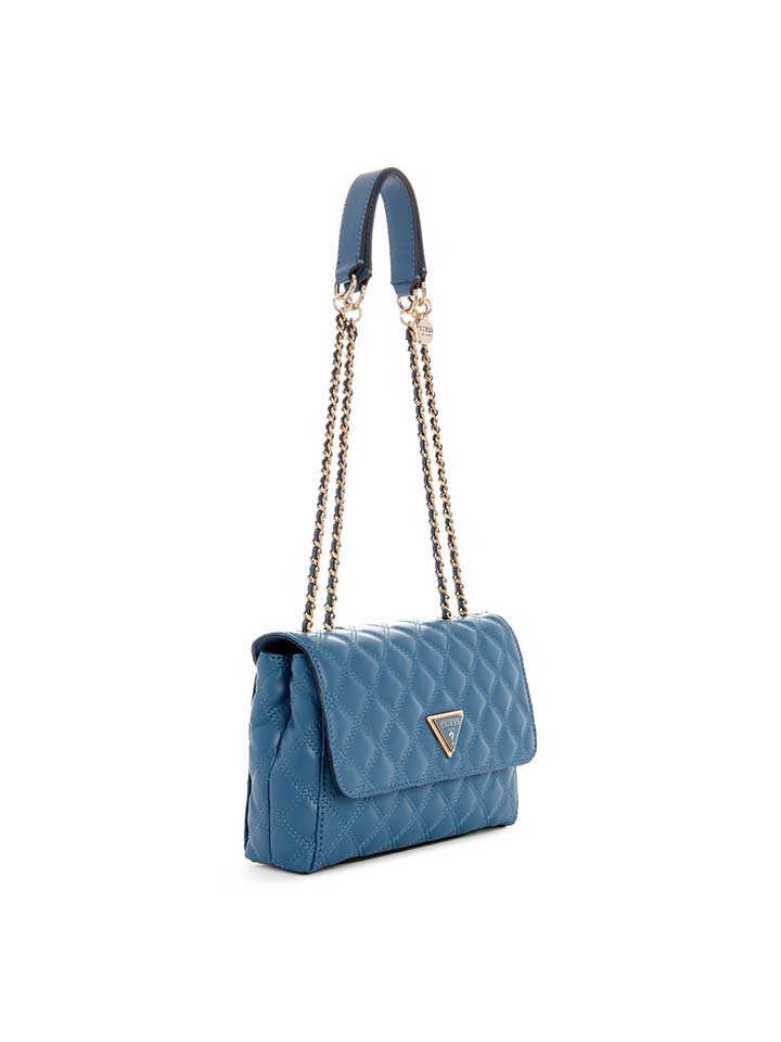 GIULLY 2 COMPARTMENT CONVERTIBLE FLAP - TAS GUESS ORIGINAL WANITA