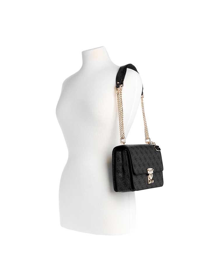 ELIETTE LOGO CONVERTIBLE CROSSBODY FLAP