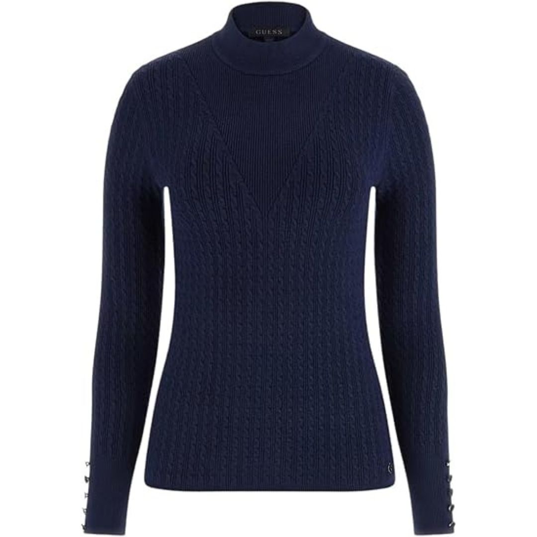 BETTIE CABLE MOCK SWEATER - W2BR58Z2YJ2