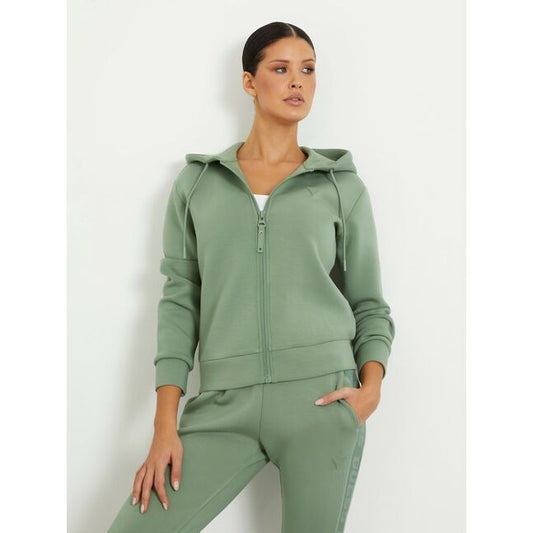 ALLIE SCUBA HOODIE ZIP SWEATSHIRT - V3RQ11K7UW2