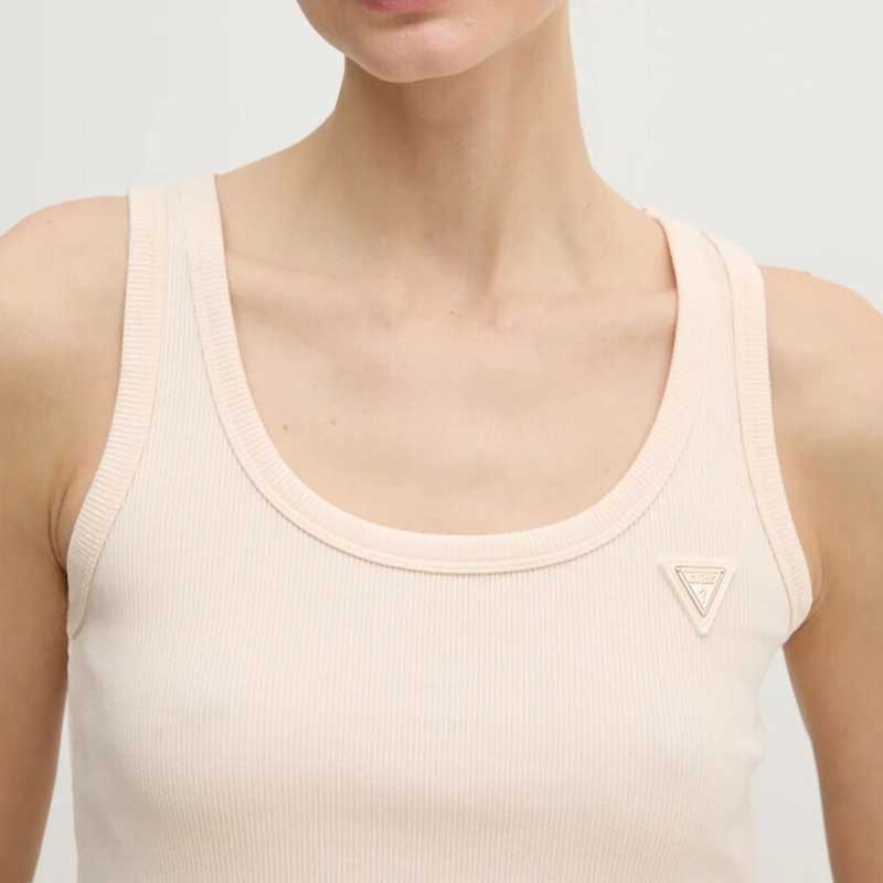 COLETTE RIB CROP TANK - V5RP07K8RT2