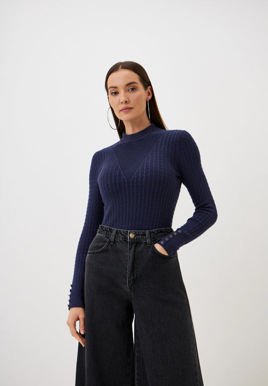 BETTIE CABLE MOCK SWEATER - W2BR58Z2YJ2