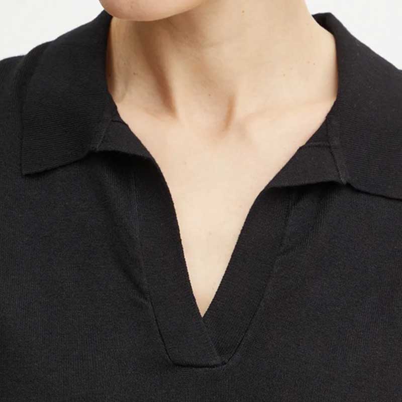 POLO COLLAR RHODE SWEATER - W4BR65Z2YK2