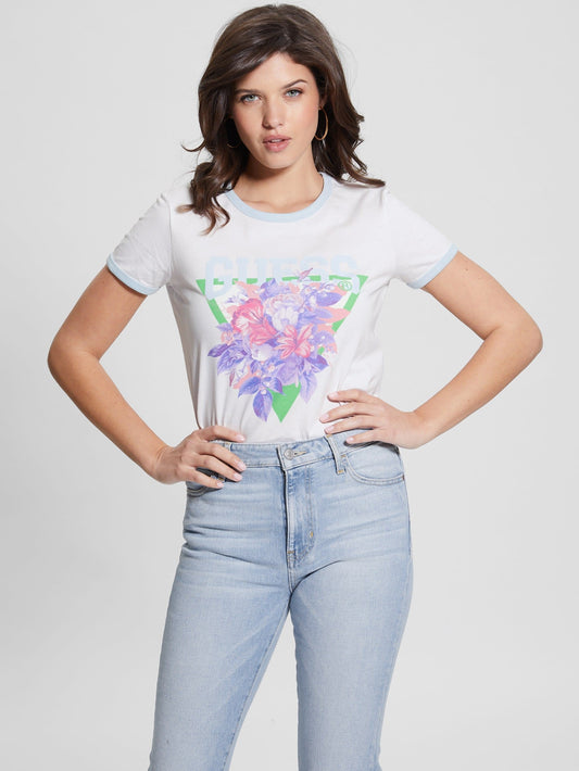 SS CN TRIANGLE BOUQUET TEE - W3YI59I3Z14