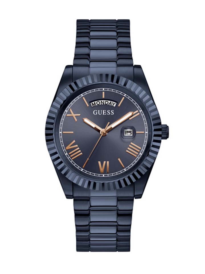 Guess Gents Watch Navy CONNOISSEUR - GW0265G9