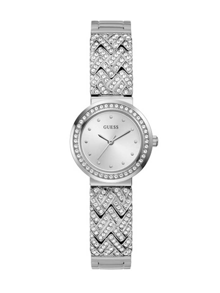 Guess Ladies Watch Silver TREASURE - GW0476L1