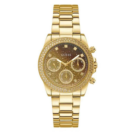 Guess Ladies Watch Gold SOL - GW0483L2