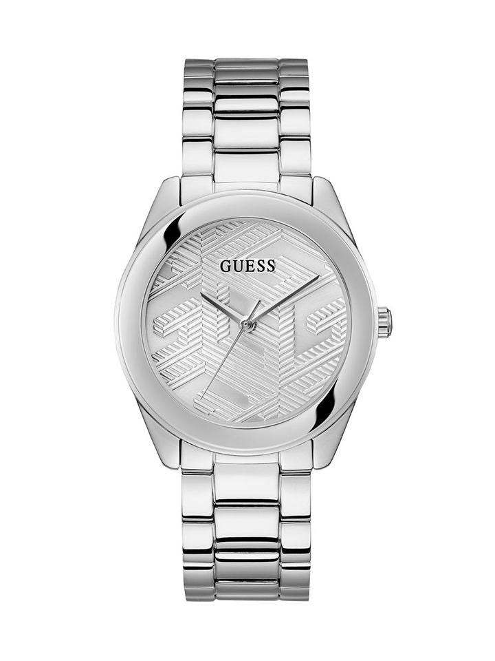 Guess Ladies Watch CUBED Silver - GW0606L1