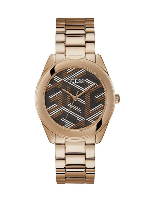 Guess Ladies Watch CUBED Rose Gold - GW0607L3